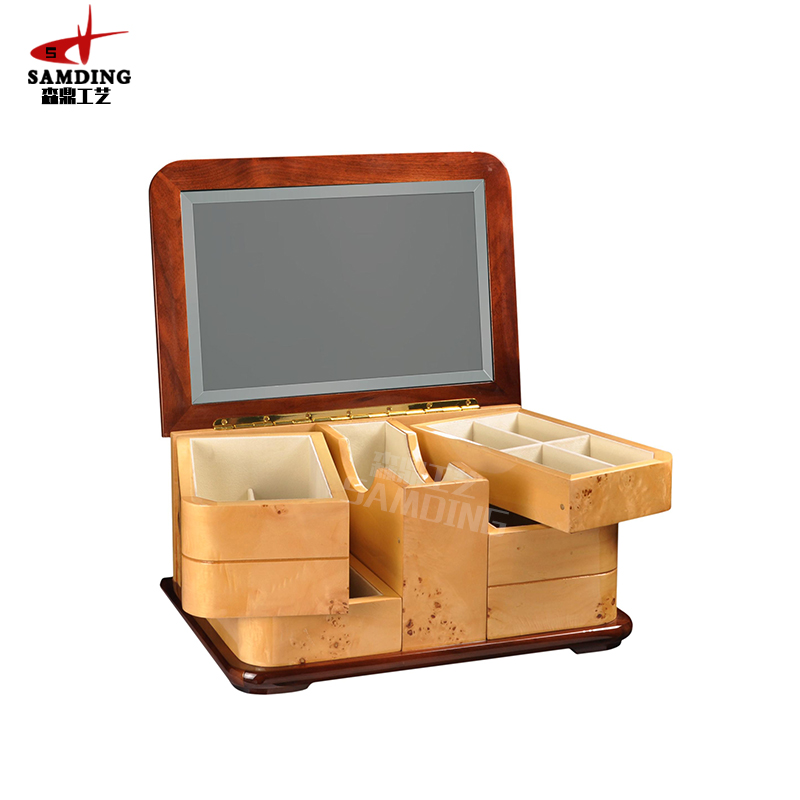 烤漆珠寶盒木質